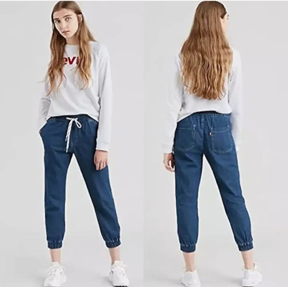Levi's San Francisco Denim Blue Jean Joggers_Small